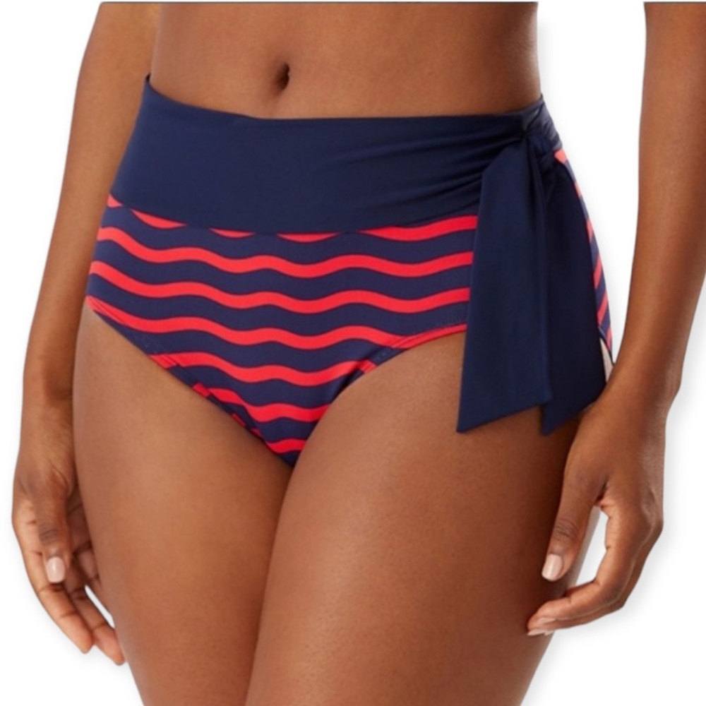 Tommy Bahama Sea Swell High Waist Tie Bottom